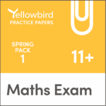 Yellowbird Education Exam Papers Maths 11 plus Spring Pack 1