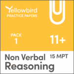 Yellowbird Education Exam Papers Non Verbal Reasoning 11 plus 15min Pack 1